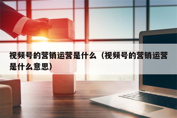 视频号的营销运营是什么（视频号的营销运营是什么意思）