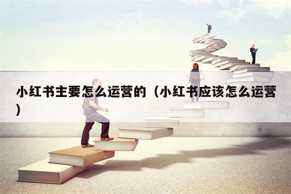 小红书主要怎么运营的（小红书应该怎么运营）
