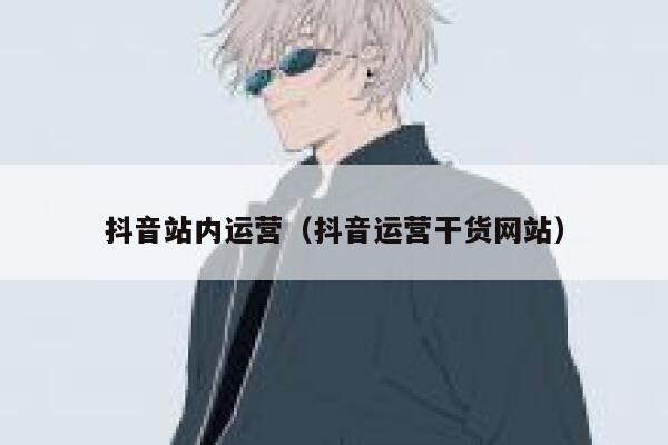 抖音站内运营（抖音运营干货网站）