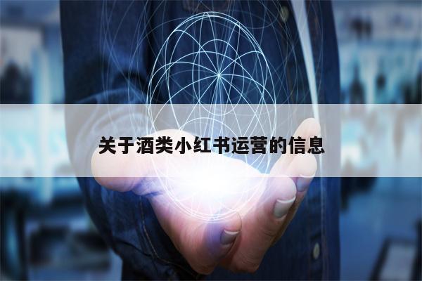 关于酒类小红书运营的信息