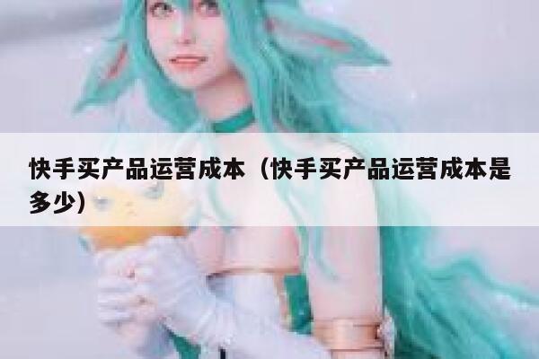 快手买产品运营成本（快手买产品运营成本是多少）